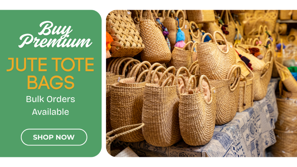 Eco-Friendly Jute Tote Bags Wholesale – Get Bulk Deals Today!
