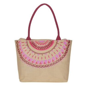 Eco friendly jute cottage bag women's