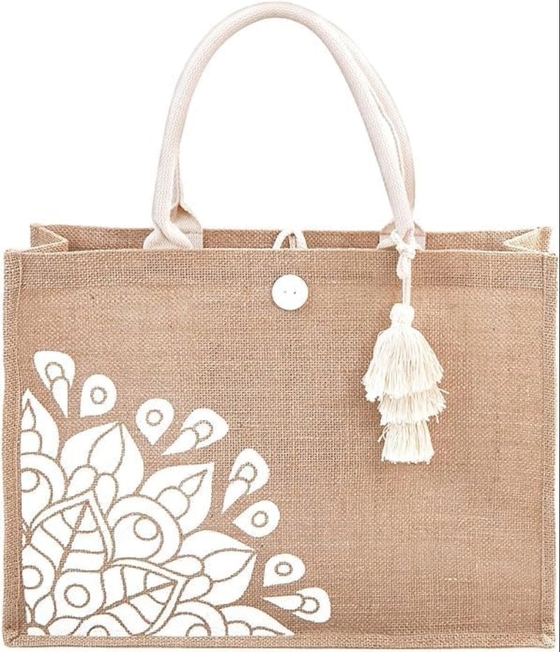 Jute Shopping Bag for Women