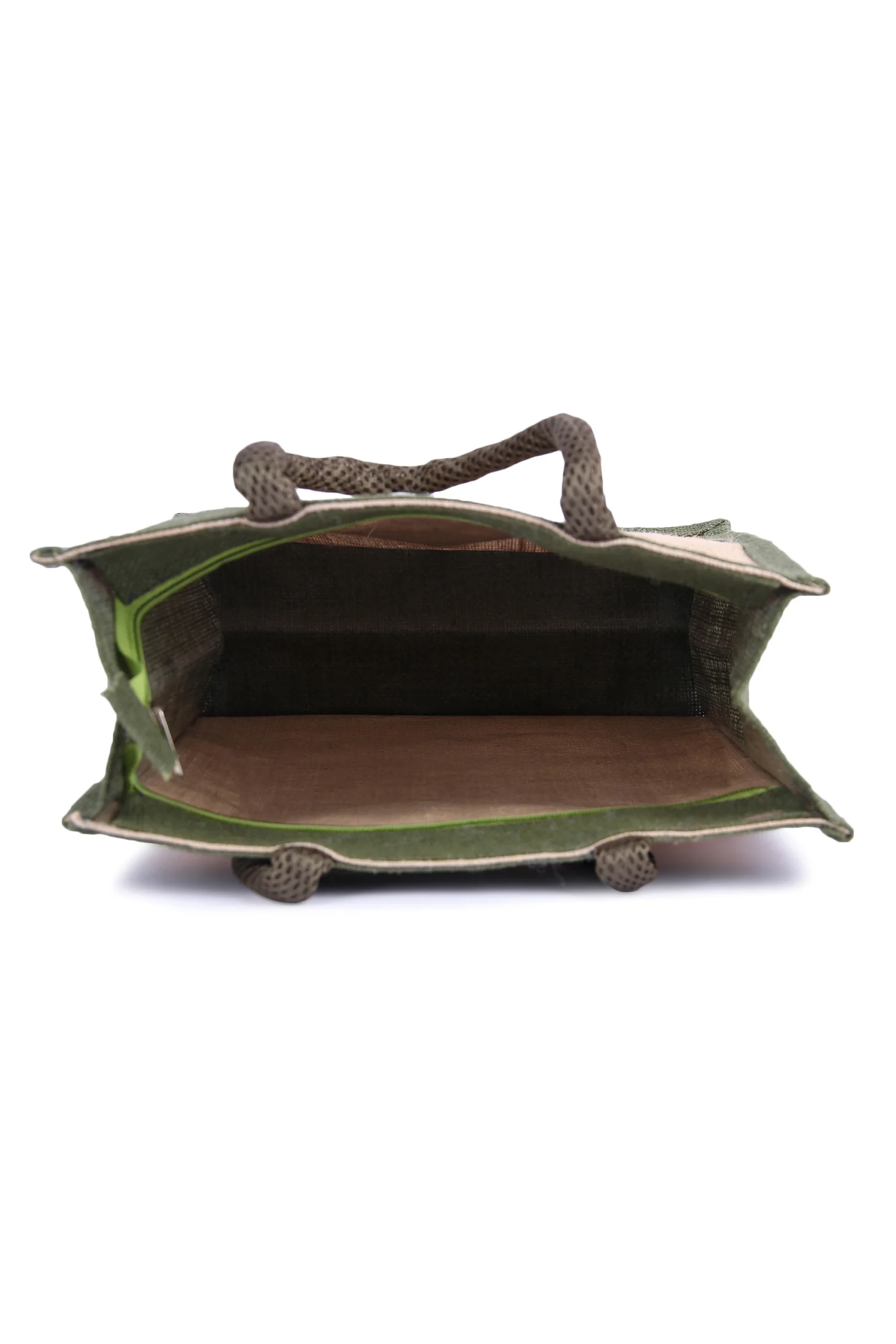 Jute Tote Bag with Kadi Patch Embroidery | Manufacturer & Exporter in India & Worldwide