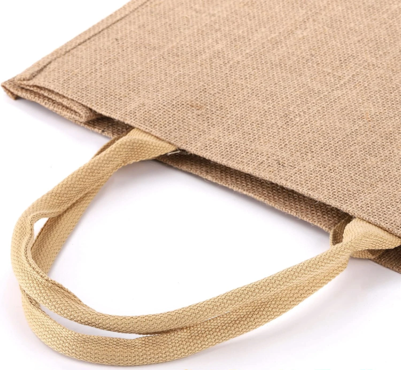 Large Jute Burlap Tote Bags